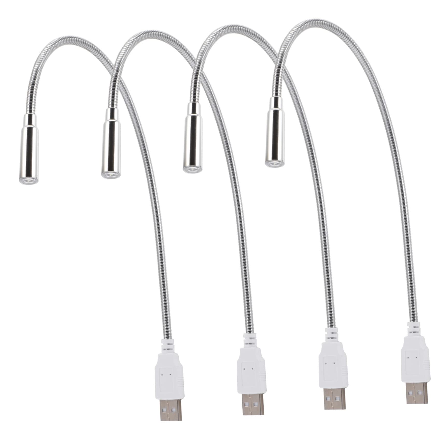 NUOBESTY Computer Light Led Desk Lamp Flexible Night Light for Keyboard Rechargeable