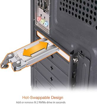 Amazon | ICYDOCK ToughArmor M.2 NVMe SSD リムーバブルケース PCIe