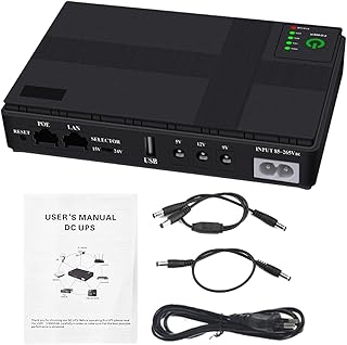 Router High Power Supply, 12 V Router Adaptor With Efficient Supply, Mini Power Supply For Router, Mini Ups Battery Backup Uninterruptible Power Supply For Router, Router Adaptor With Efficient