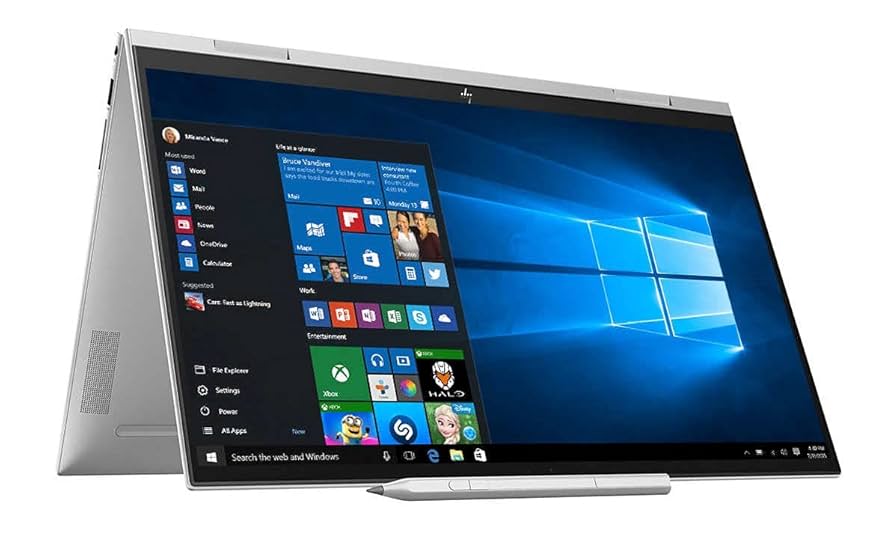 HP Envy x360 Convertible Touchscreen Laptop with Intel i7