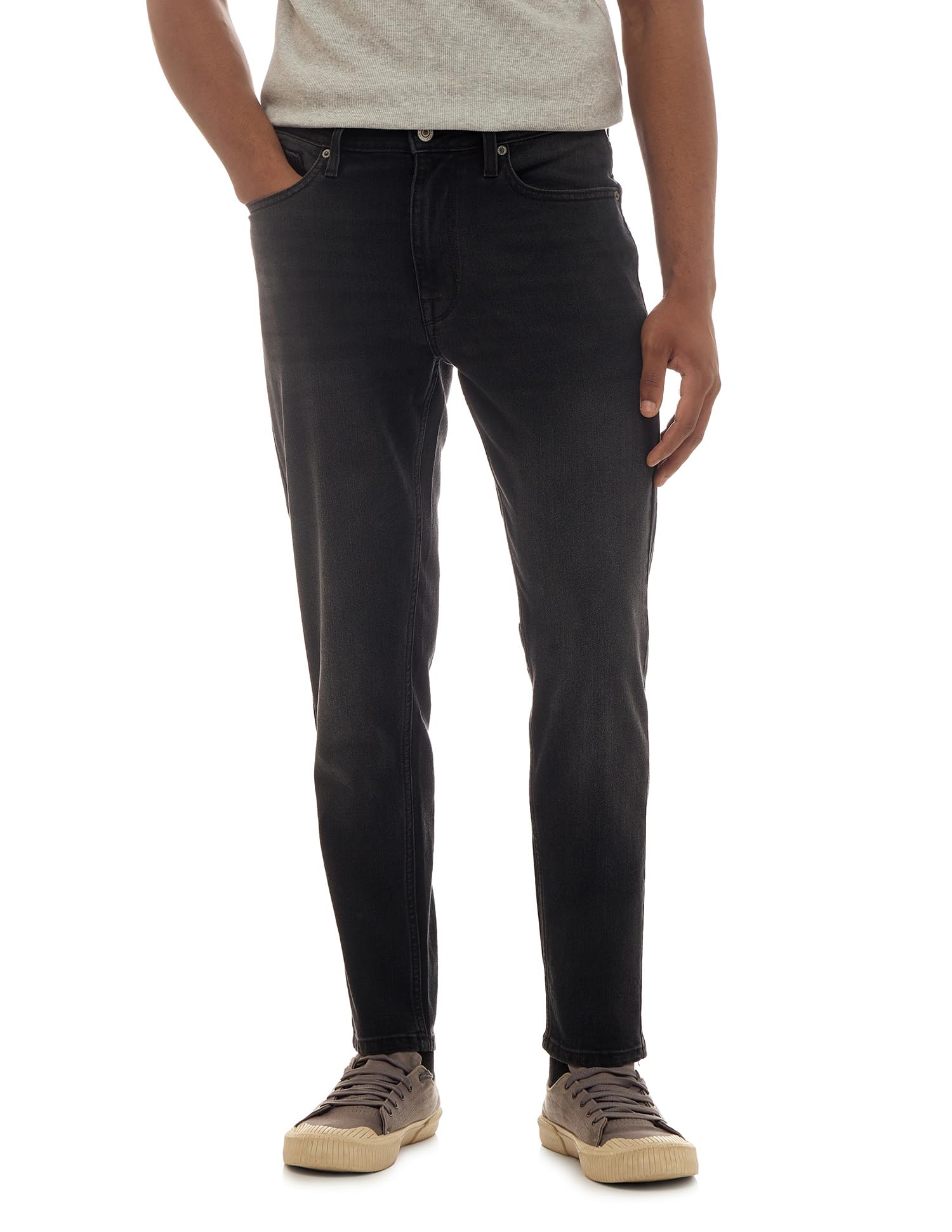flying machine Men's Relaxed Tapered Fit Jeans| Solid | Mid Rise | Stretchable | Jeans for Man-picture-36
