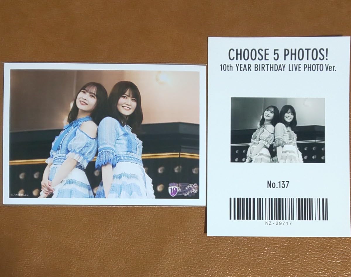 乃木坂　CHOOSE 5 PHOTOS! Amazon.co.jp: 乃木坂46 CHOOSE 5 PHOTOS 10th YEAR BIRTHDAY LIVE