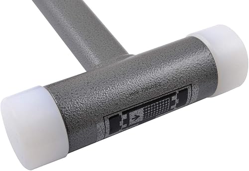 Miniatura 8 de HHIP Pro Series 7080-0302 Vertex Dead Blow Hammer, mazo Deadblow con cara de plástico UPE, cabezal de acero de 1.2 pulgadas de diámetro, sin marcas