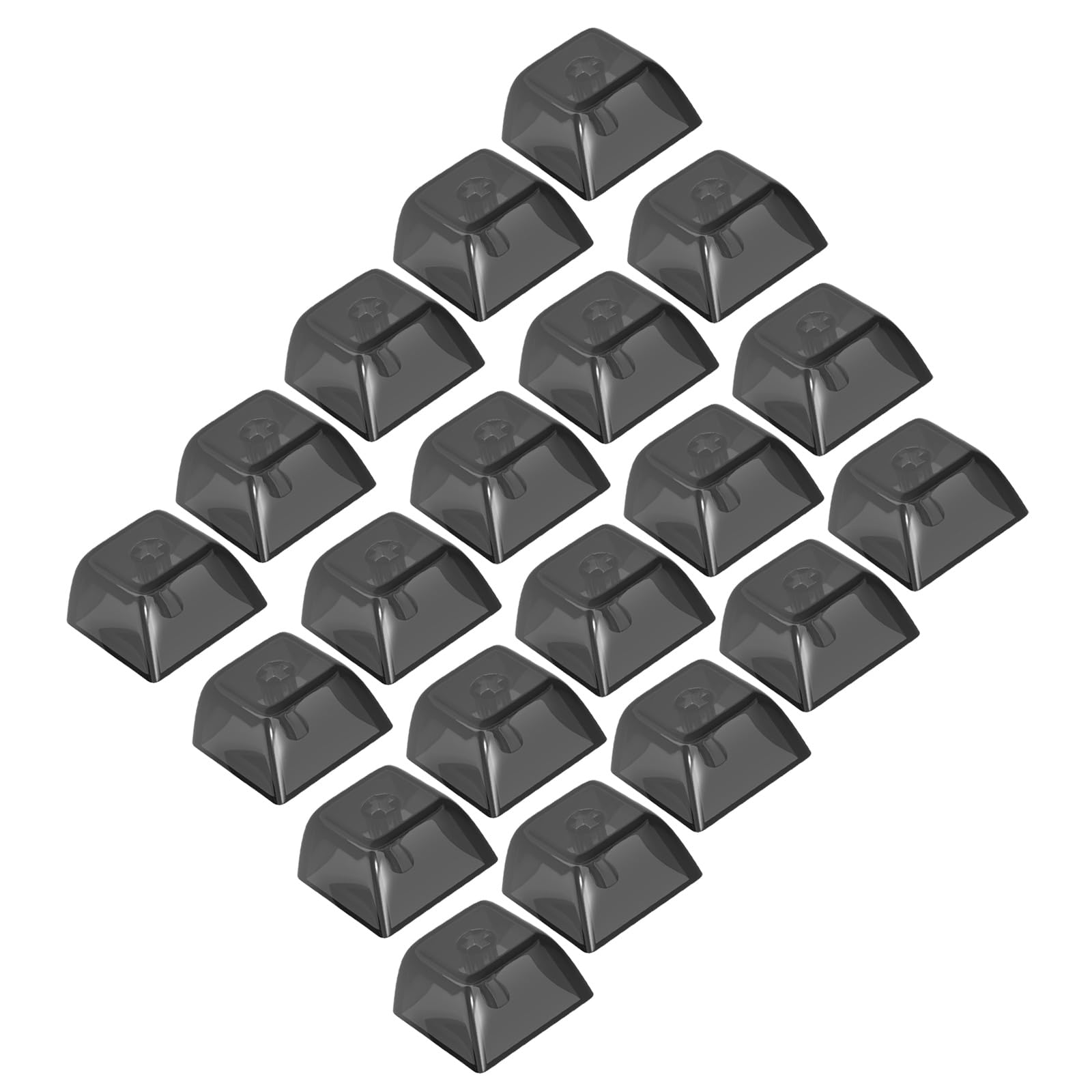 Maxtonser XDA Keycaps Mechanical Keyboards 1U Keycaps Blanks Customized Transparents Crystal Keycaps Switches XDA Height