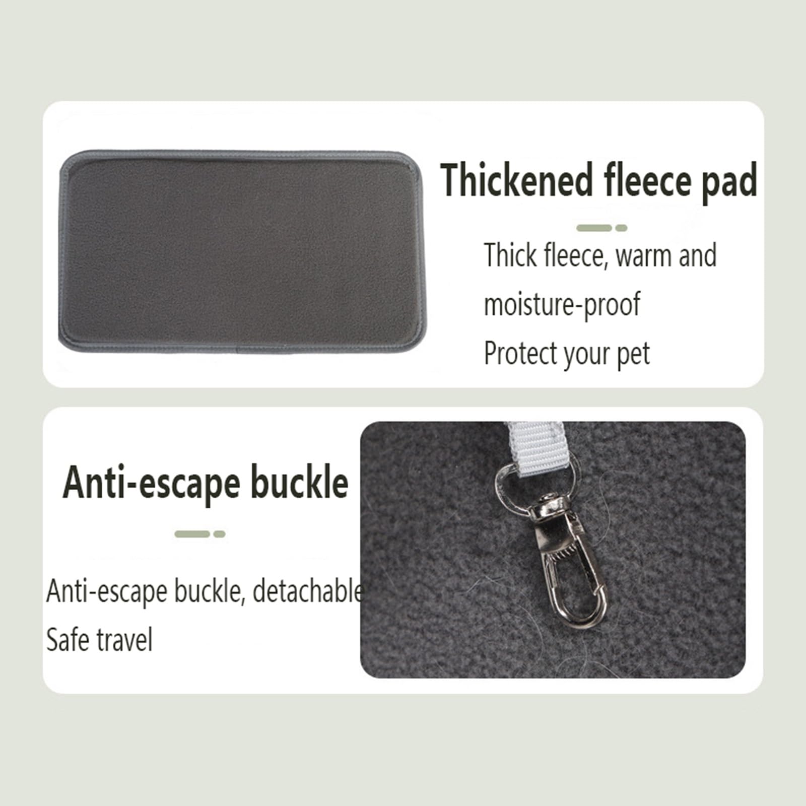 Transportín para Gatos Blando Antifugas Plegable Ventilado Correa Ajustable para Coche/Veterinario/Viaje para Gatos/Perros de hasta 15 Libras(Brown)