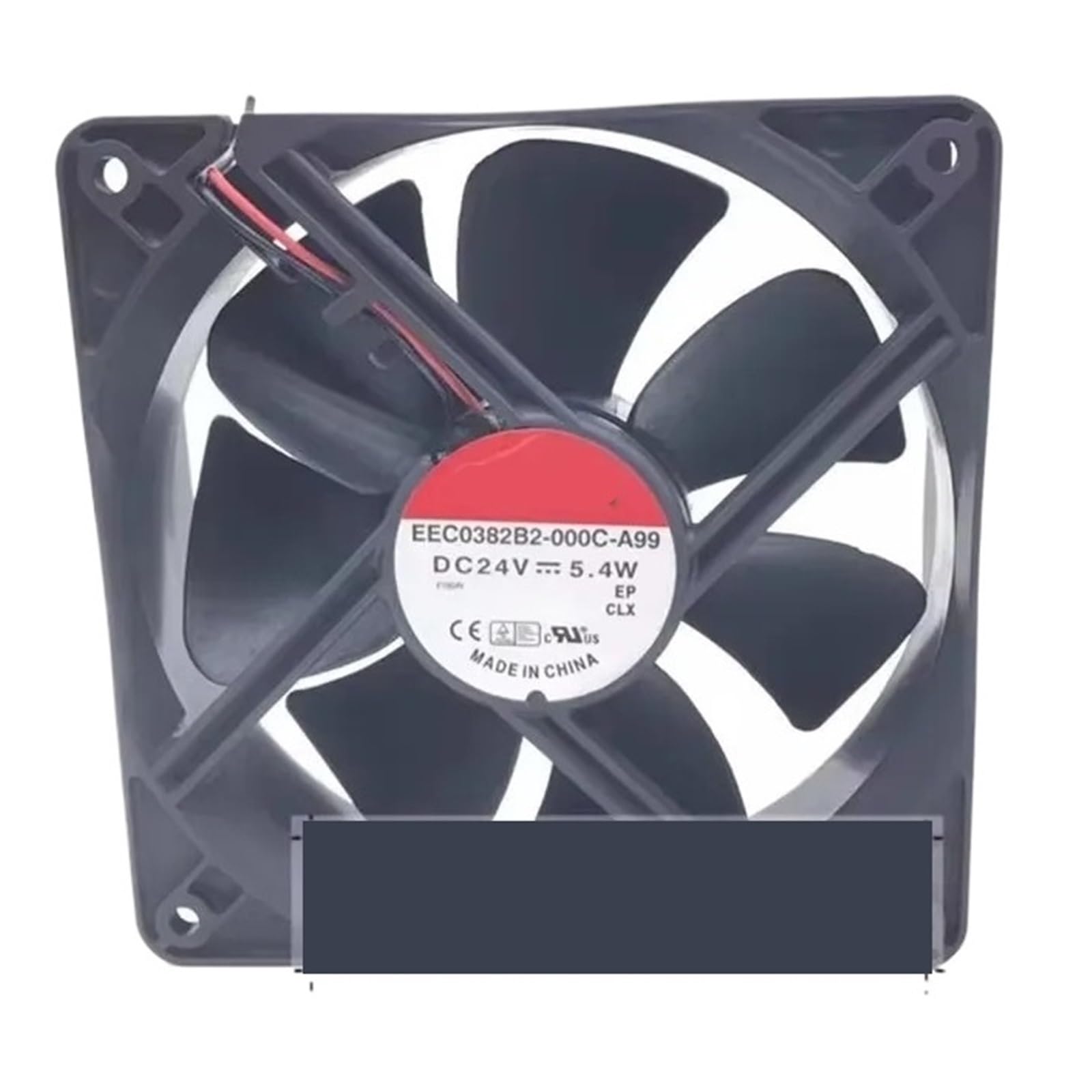 TPKMVGAP EEC0382B2-000C-A99 120 * 120 * 38MM 12CM 24V 5.4W cooling fan(2-wire A1)