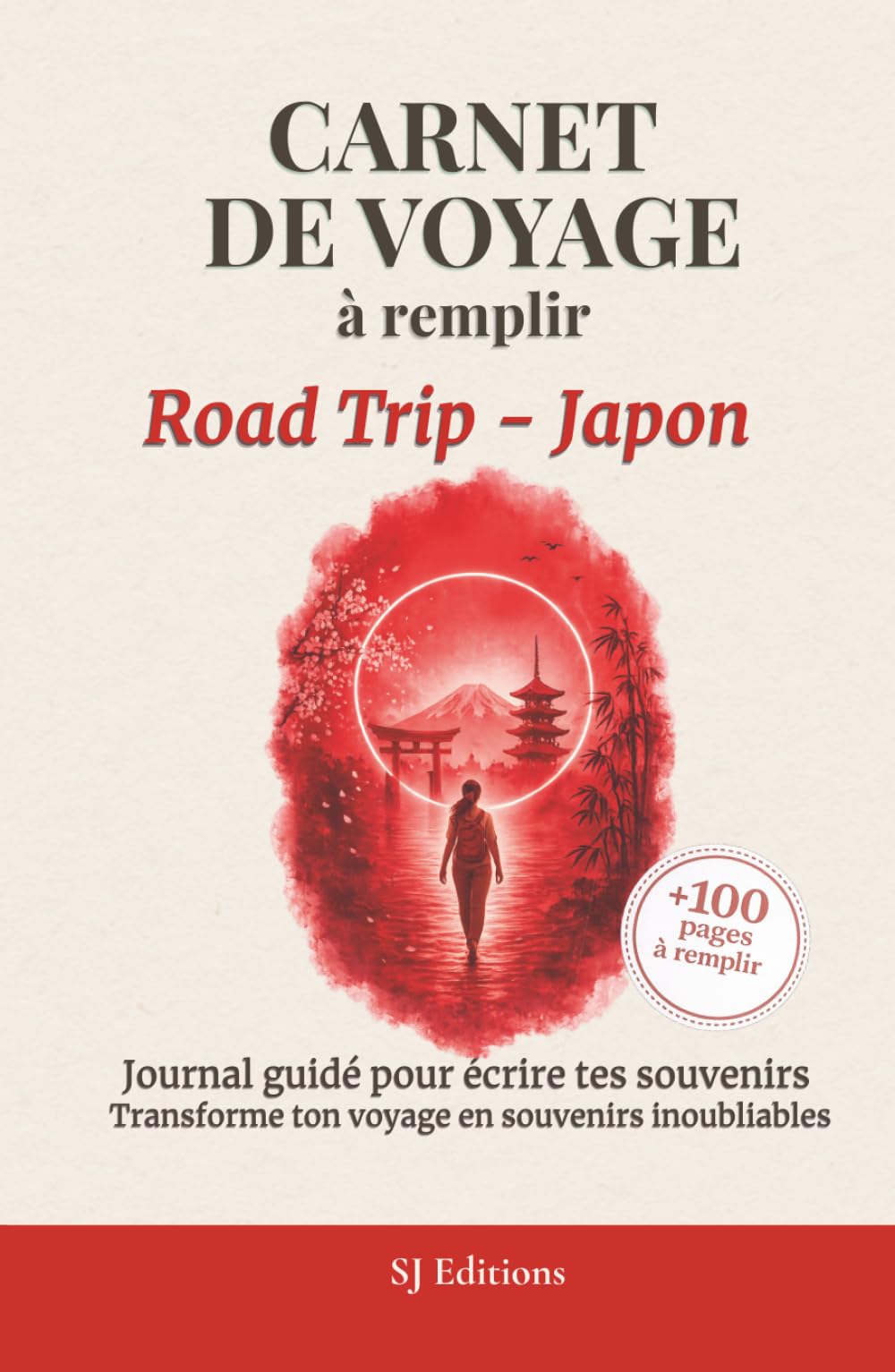 Carnet de Voyage à Remplir - Road Trip - Japon: Le journal guidé pour écrire tes souvenirs, tes rencontres et les moments qui marquent ton voyage