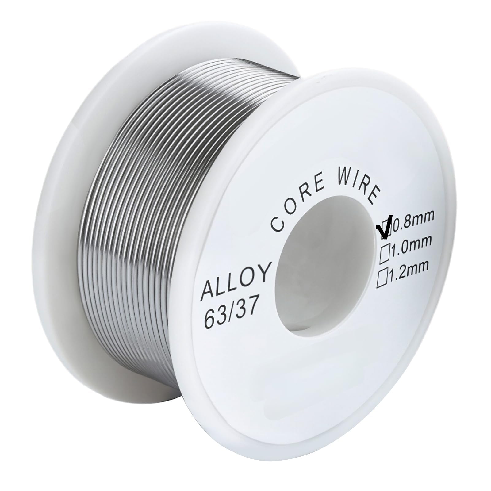 Stagno di saldatura 0,8 mm 30 g con nucleo di colofonia, stagno per saldare elettronica,Saldatura Per Riparazione e Componenti Elettronici