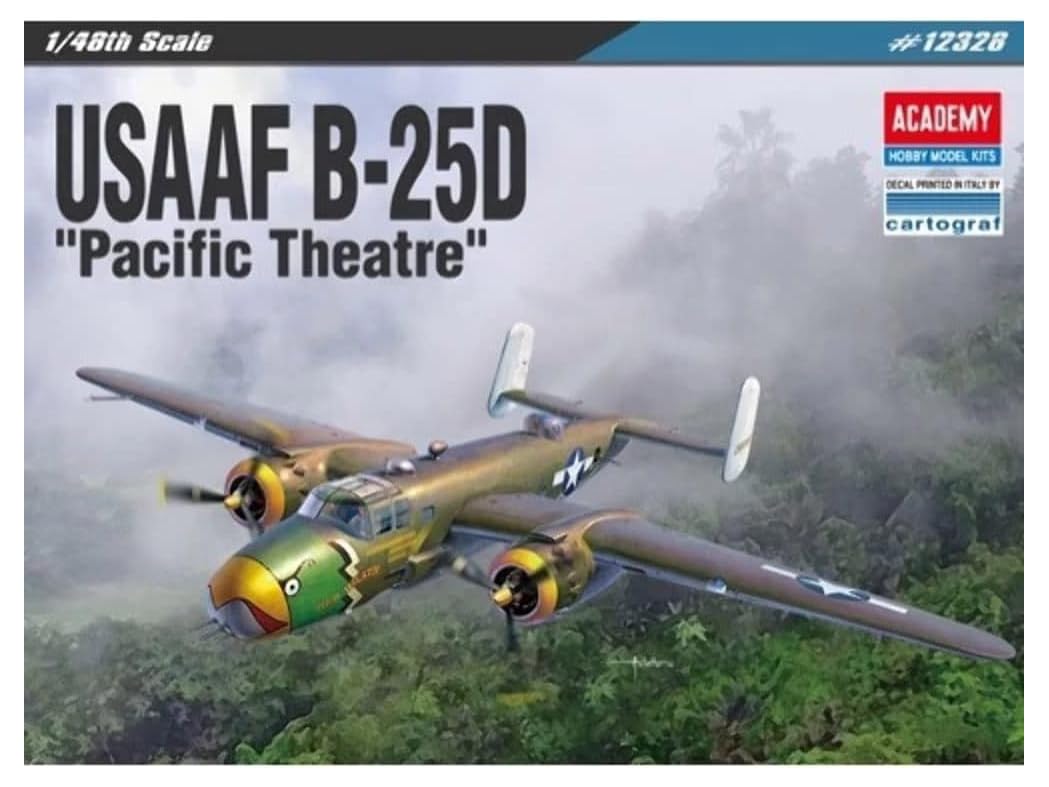 Amazon.com: ACA12328 1:48 Academy B-25D Mitchell 'Pacific