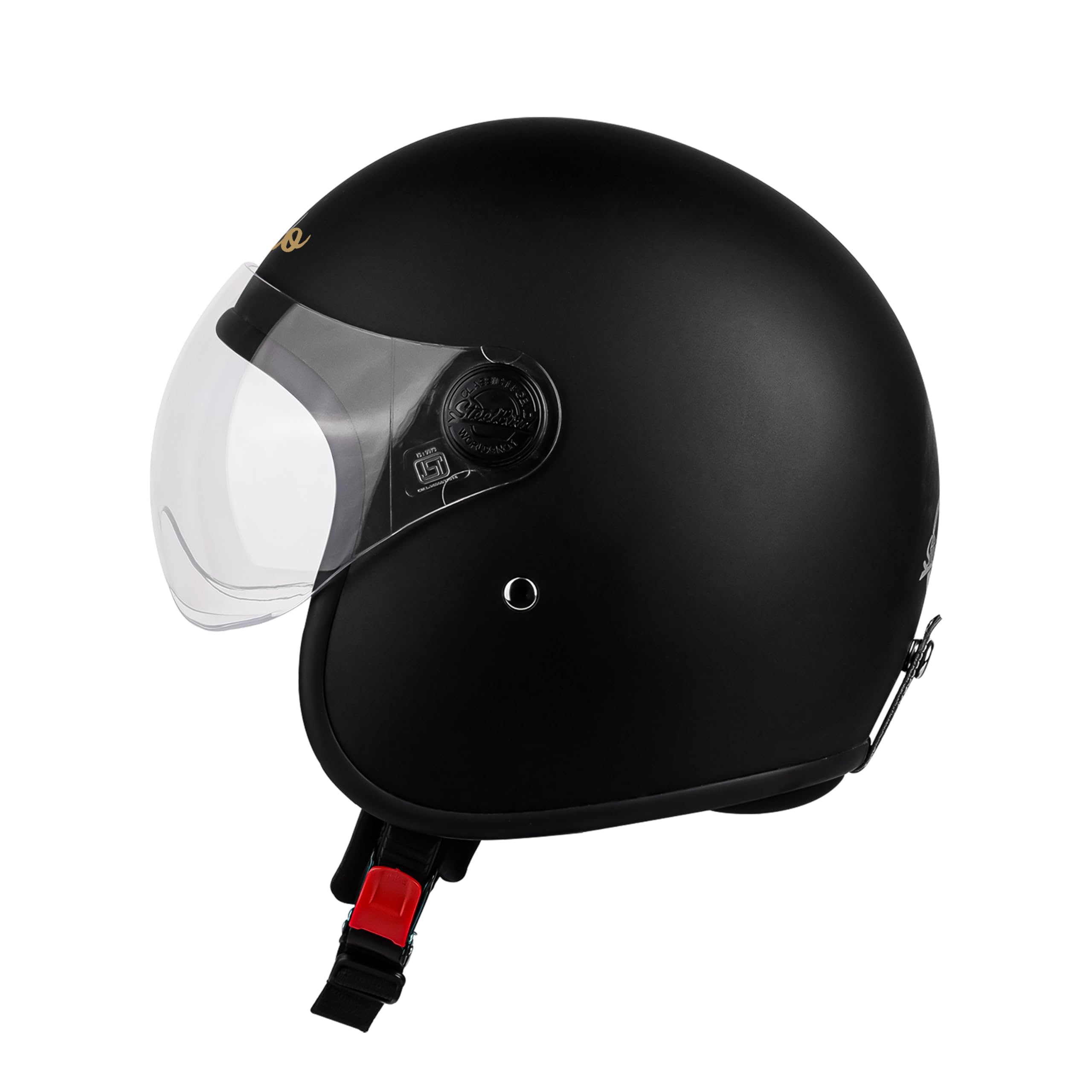 Steelbird Sbh-54 Retro Isi Certified Open Face Motorcycling Helmet For Men And Women(X-Large 620 Mm,Glossy Black) (B0D6GNJ1Q1) Amazon Price History, Amazon Price Tracker