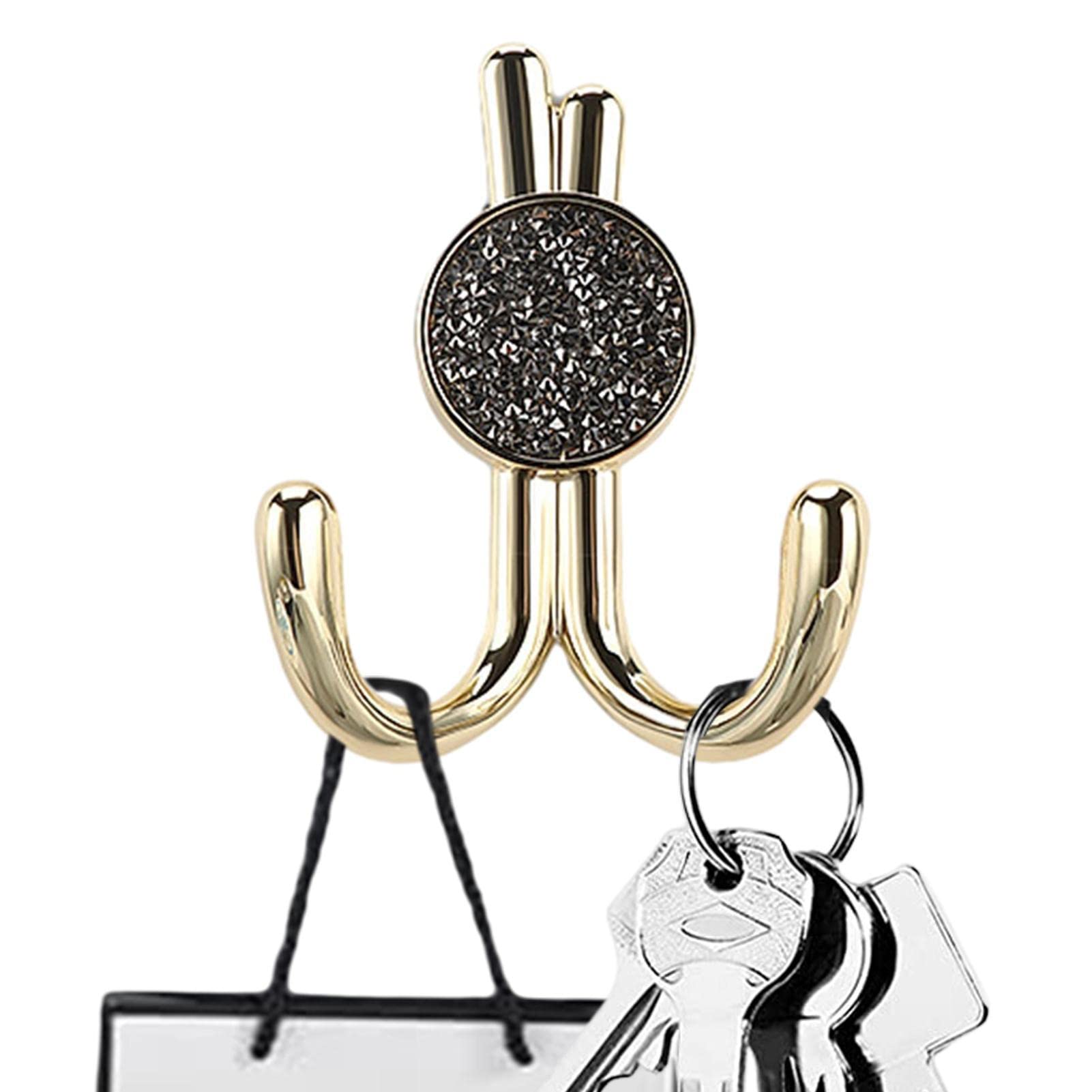 Ganci da parete a forma di coniglio, graziosi ganci da parete, ganci