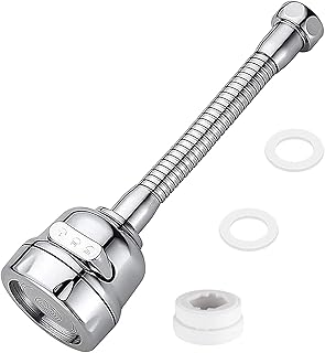 Kitchen Tap Spray Head,Save Water 3 Modes 360° Swivel Tap Aerator,Extension Spray Head for FM22 FM24 Faucet