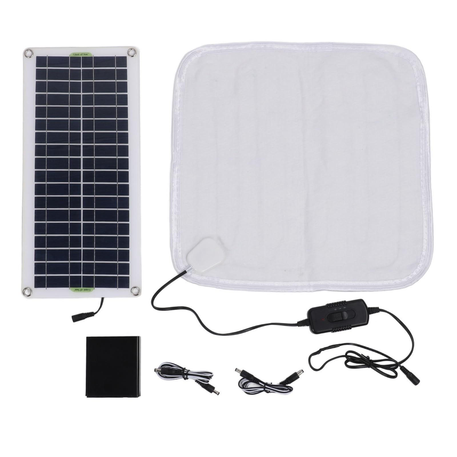 Tappetino riscaldato per animali domestici solari efficienti per automobili Backpacking Power Storage Box Encompassed Soft Permanente ABS Building Outdoor Solar Pet Riscaldamento Pad