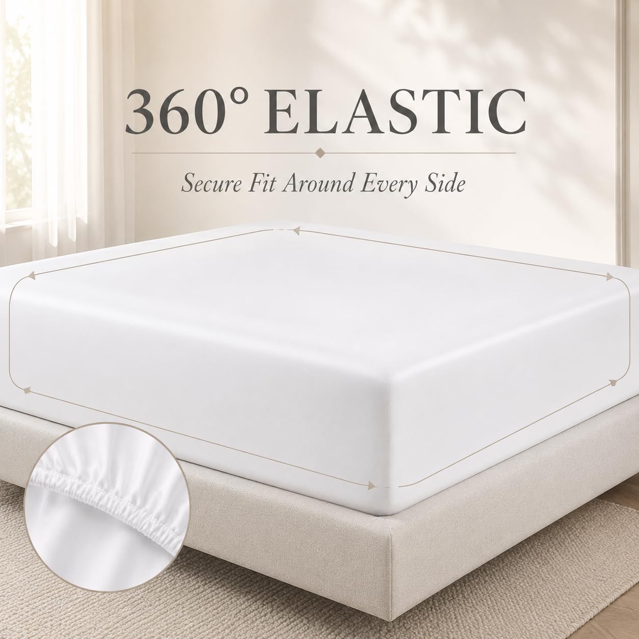 French Blue Queen Sheet Set - 400 Thread Count -6 French Blue Queen Sheet Set - 400 Thread Count -6
