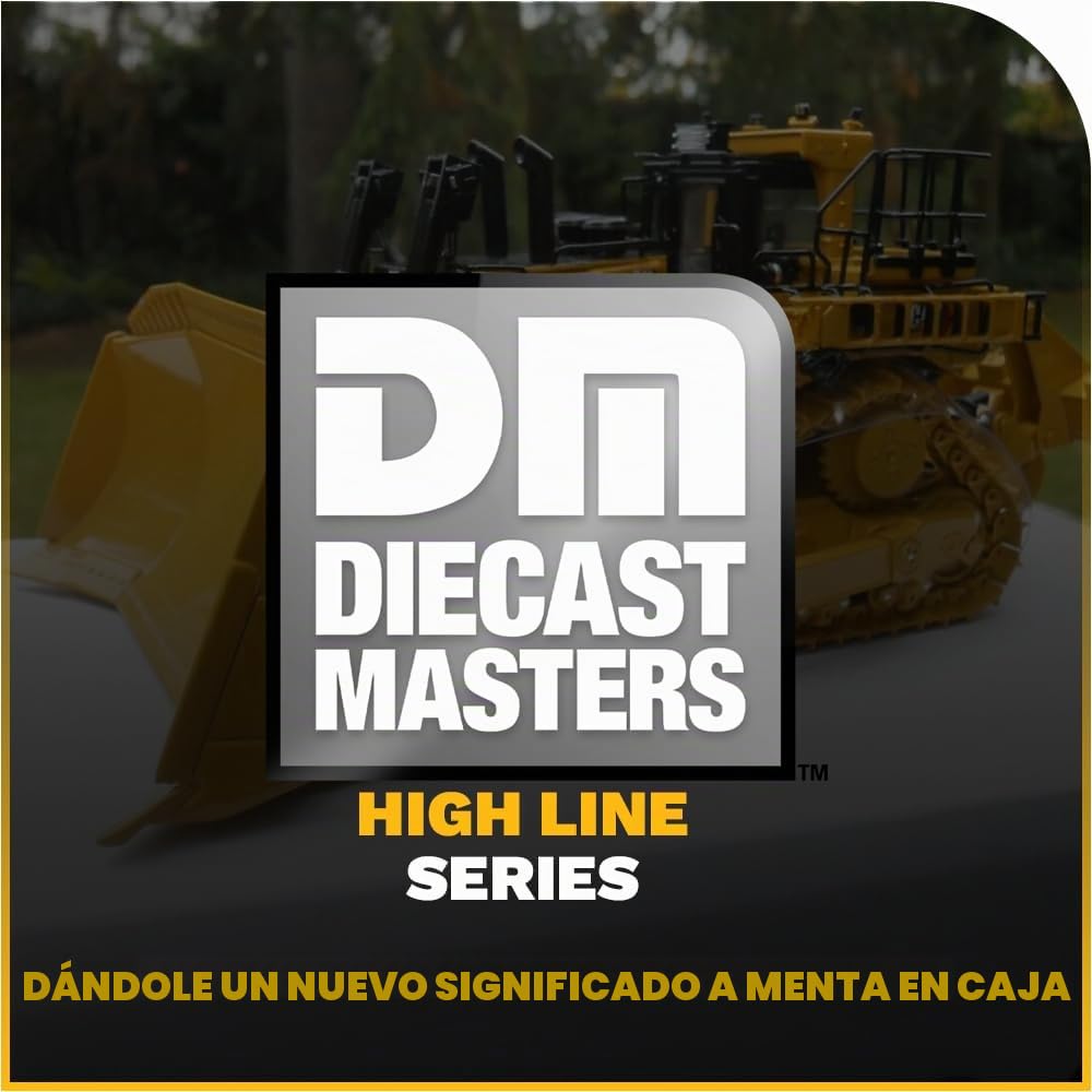 Diecast Masters 85604 - Cat D11 Fusion Track Type Tractor, Escala 1:50, a Partir de 14 años, en Caja de Lata, Ideal para coleccionistas | Caterpillar Dozer modelo réplica adulto coleccionista Die-Cast Metal Track Type Tractor vehículo de construcción