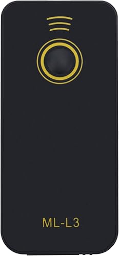 ML-L3 - Mando a distancia inalámbrico por infrarrojos compatible con cámaras réflex digitales Nikon D7200 D750 D5500 D3300 D5300 D610 D7100 D5200