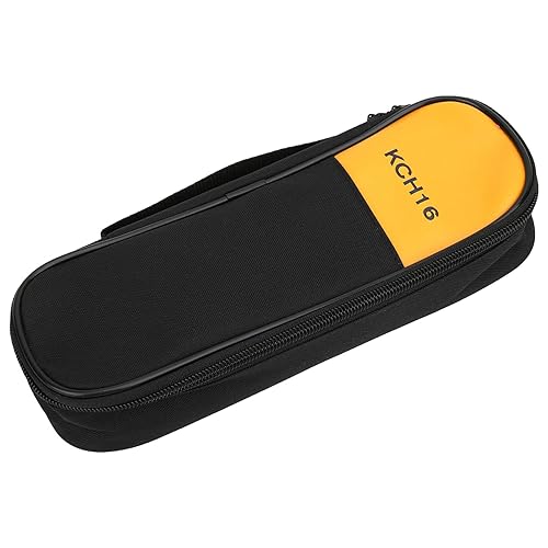 Miniatura 6 de KCH16 Portbale multímetro abrazadera medidor bolsa multímetro bolsa de almacenamiento para F302 F303 F305