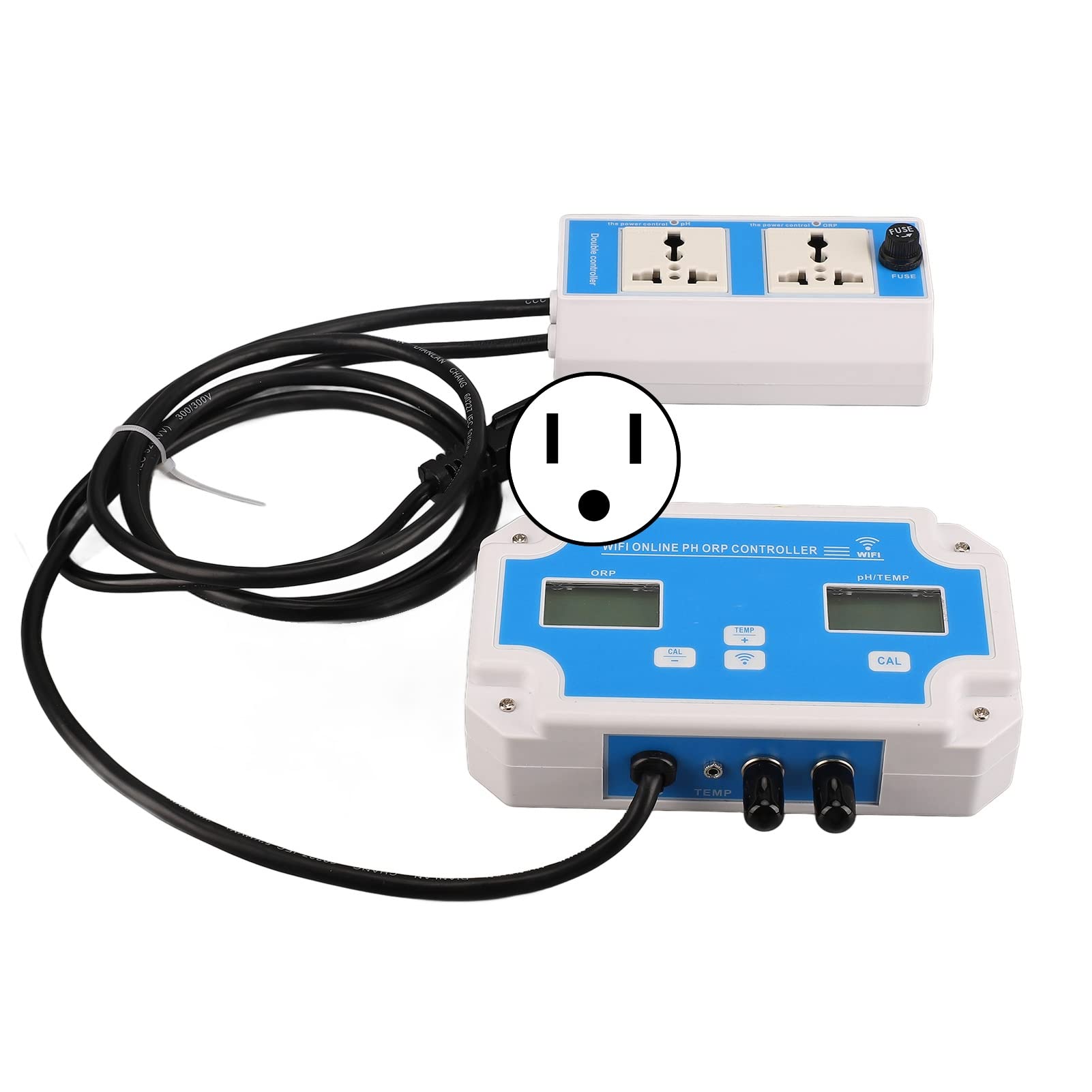 NDNCZDHC Digital Water Tester,Portable Digital Water Quality Meter with Wireless WiFi App Control Water Quality Detector for Drinking Water, Aquariums(US Plug110V)