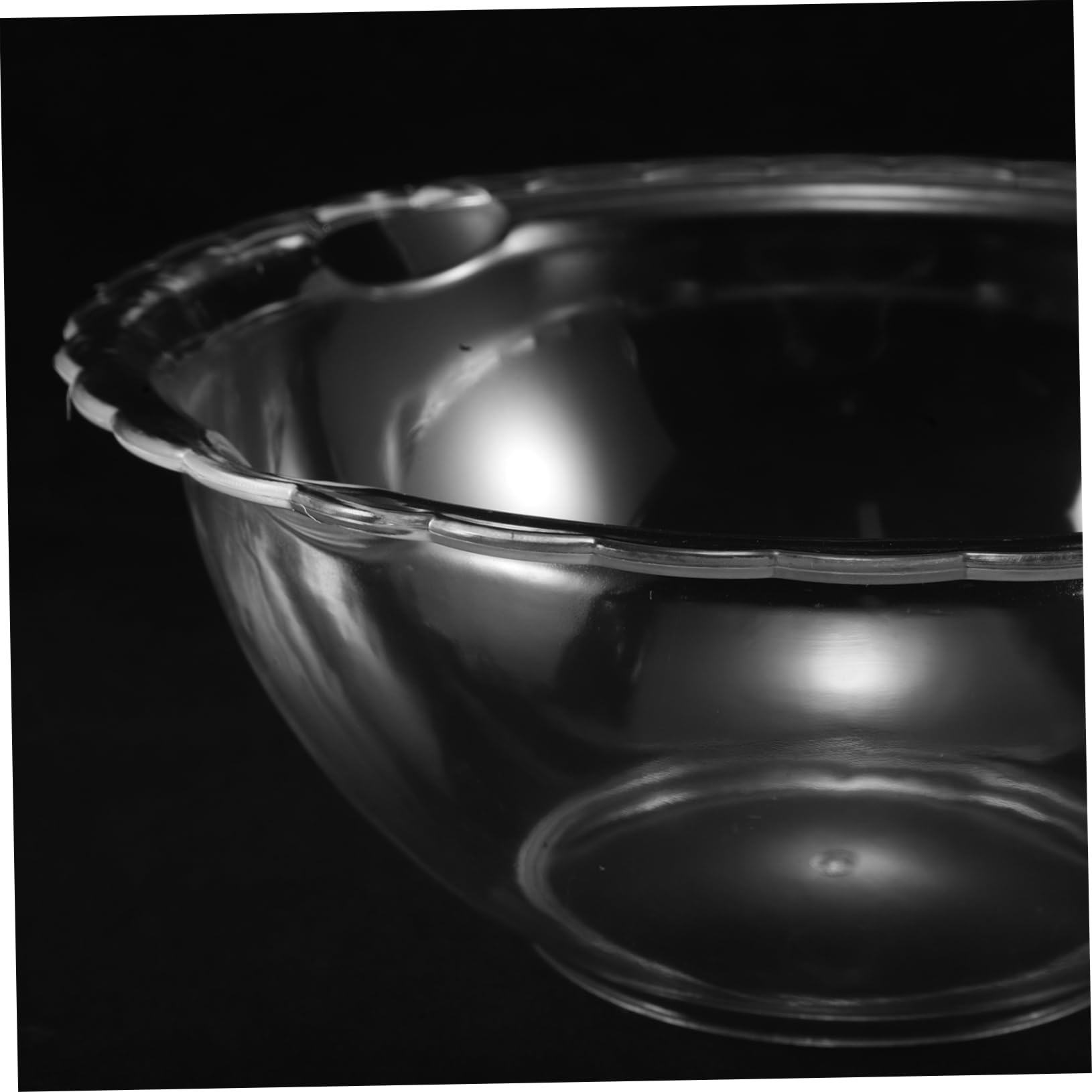 Gesichtswaschbecken Transparent, Acryl, 3 Stück für Hautpflege | Koreanisches Design, Leicht und Tragbar, für Mobile Sowie Heimische Routinen, Einfach zu Reinigen