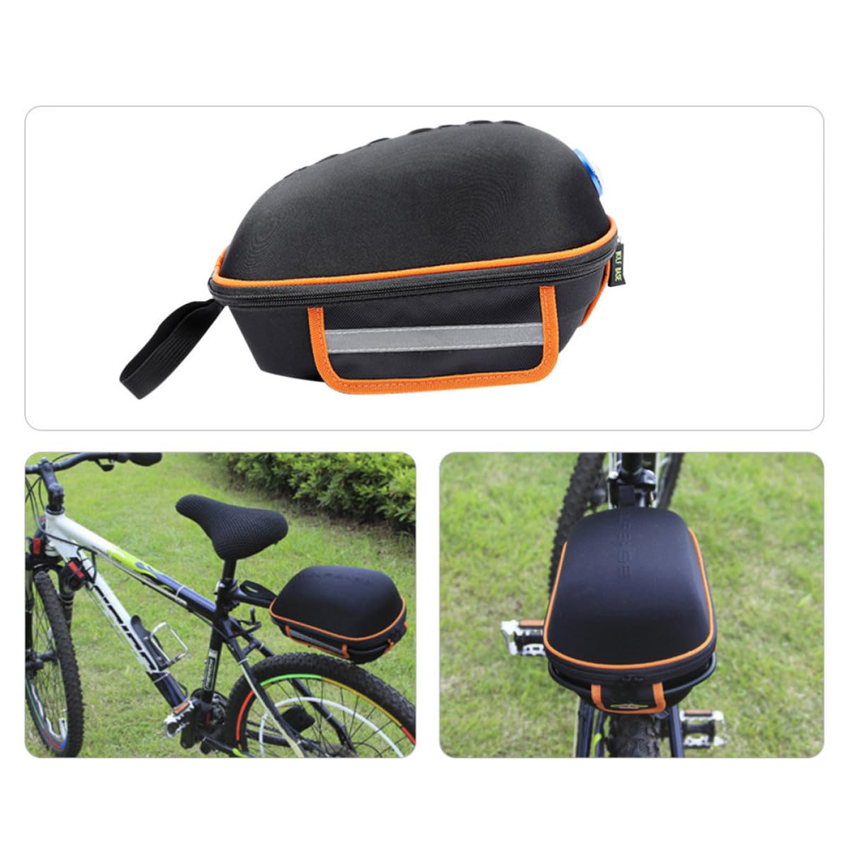 Gran Capacidad, Bolsa Asiento Trasero de Bicicleta, Eva