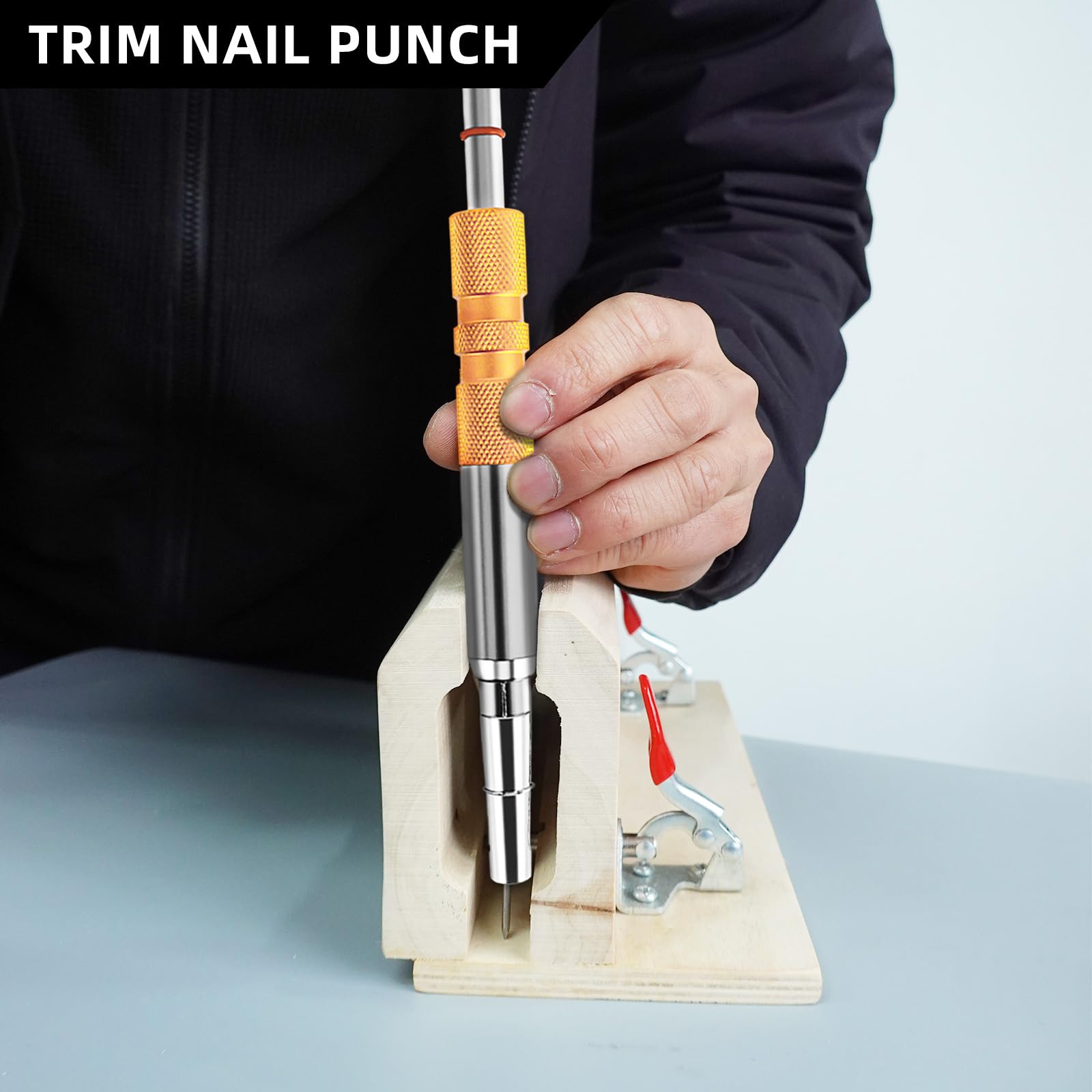 Trim Nail Punch - Secure & Easy Nail Insertion -6 Trim Nail Punch - Secure & Easy Nail Insertion -6