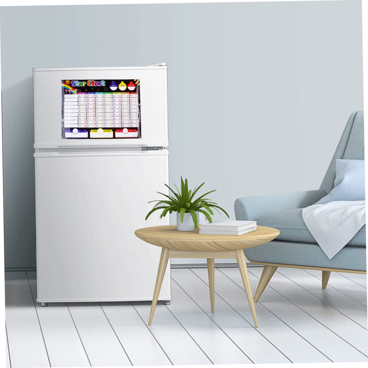 DOITOOL Magnetische Kühlschrank-kreidetafel Für Junge Mädchen Aufgabenverantwortungstafel Aktivitäts-belohnungstafel Zeitplandiagramm Belohnungsdiagramm