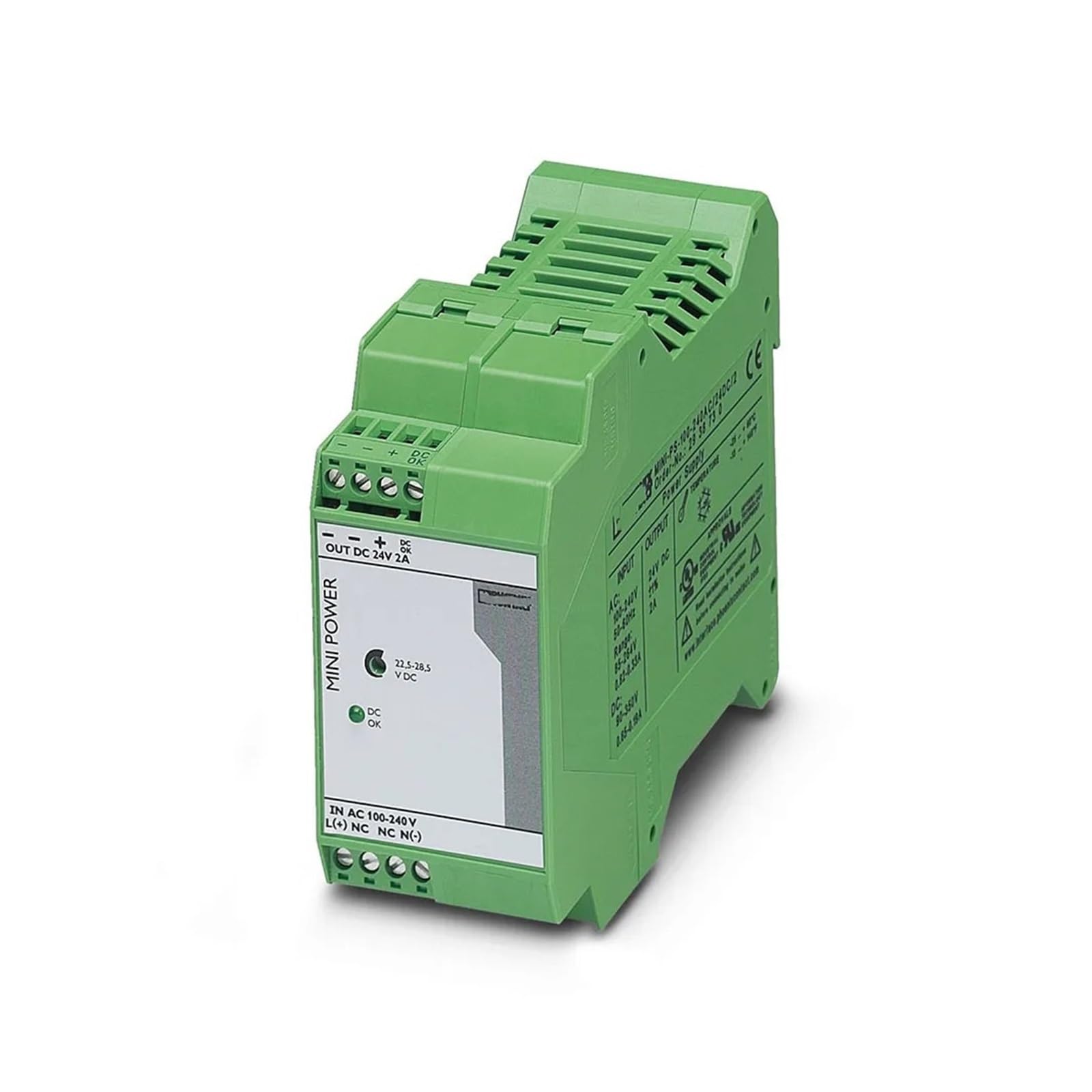 BFSYDLUJ MINI-PS-100-240AC/24DC/2 - Power Supply 2938730