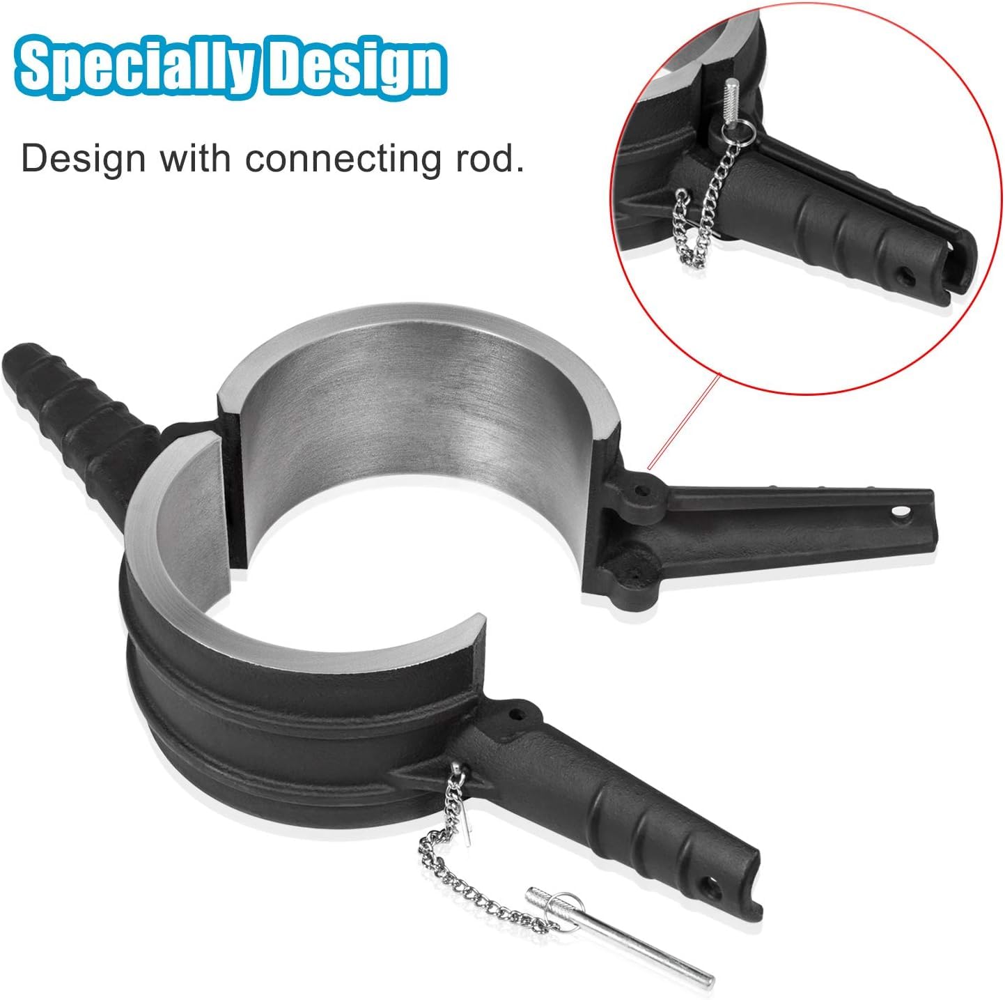 7040 Piston Ring Compressor – 5.4" Bore, For Cummins ISX QSX 15 & Caterpillar 3406, 3408, C15 Engines, Replaces PT-7040