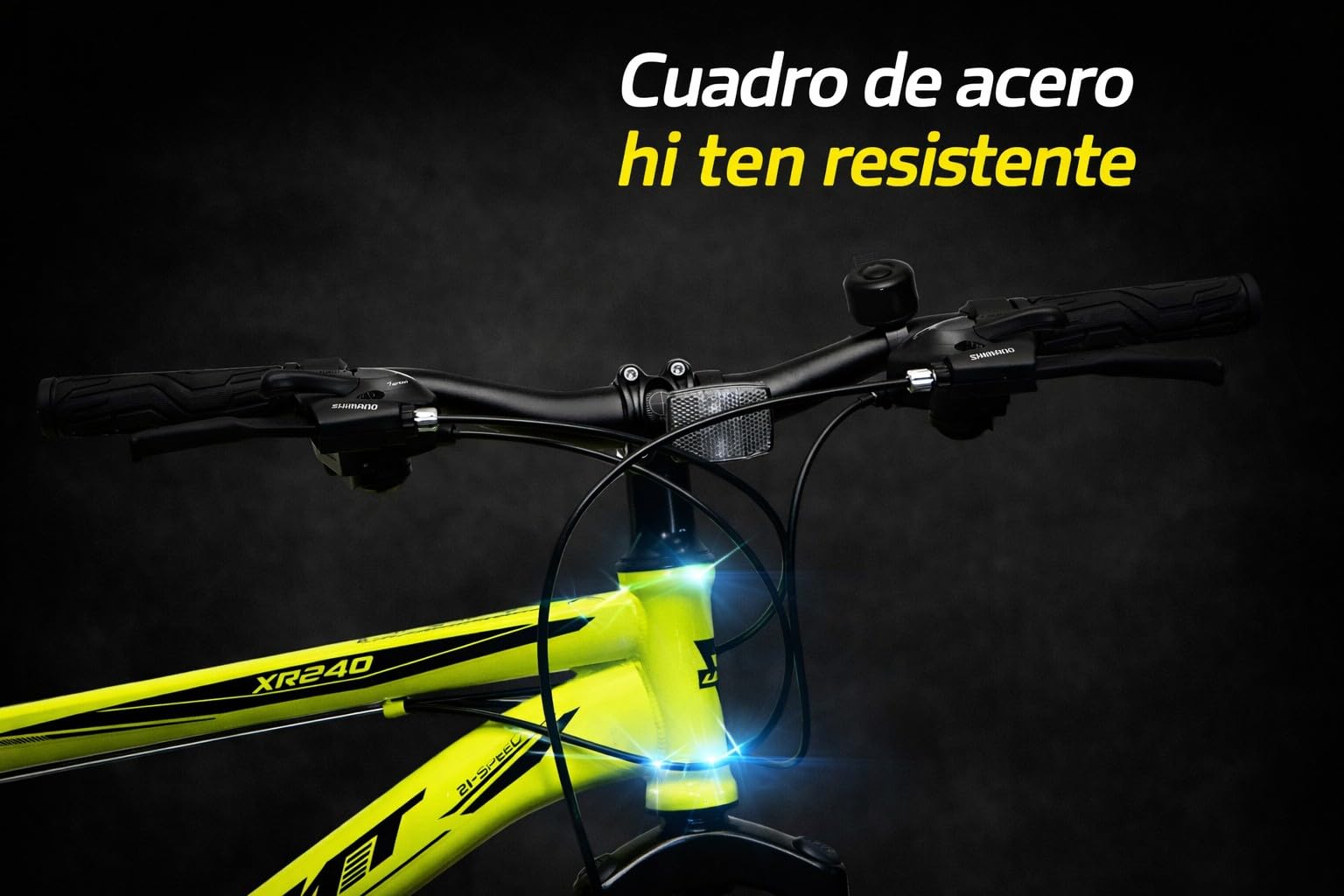 Bicicleta 24 Pulgadas Niño 8-12 Años 21 Velocidades Shimano Suspensión Delantera