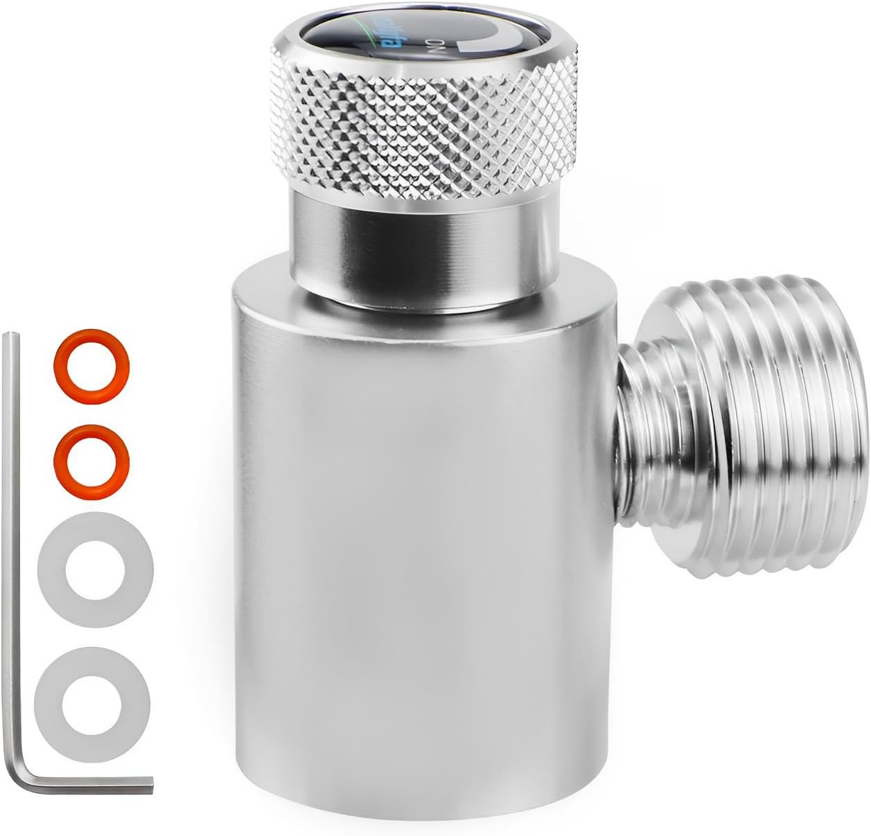 Aquarium CO2 Set – Druckminderer Mit Adapter Für Sodastream-Flaschen, Für Wasserpflanzen