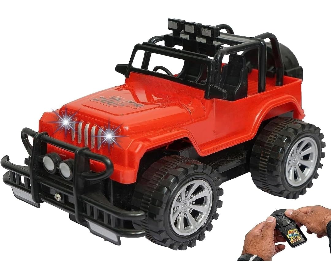 Naughty Toddlers Remote Controll Jeep Thar Remote Control Jeep Off Road