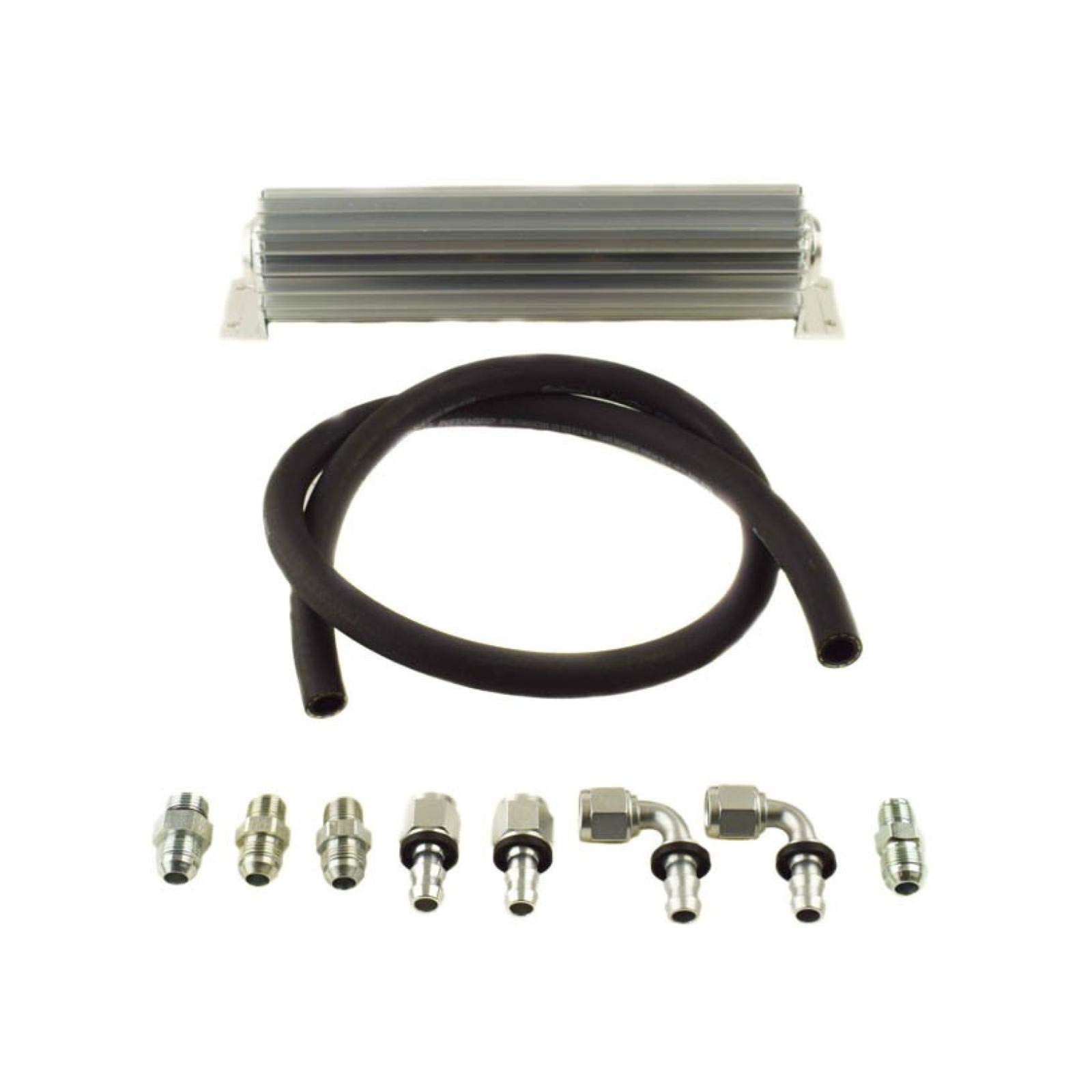 Performance Steering Components HK2098 #8 Return Line Hose/Cooler Kit for JK