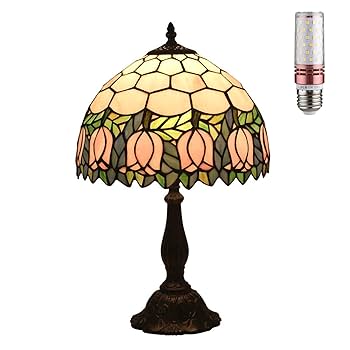 ステンドグラス☆ティファニー調ランプ☆暖色☆ひまわり☆テーブルランプ ステンドグラス⭐︎ティファニーランプ⭐︎暖色⭐︎ひまわり