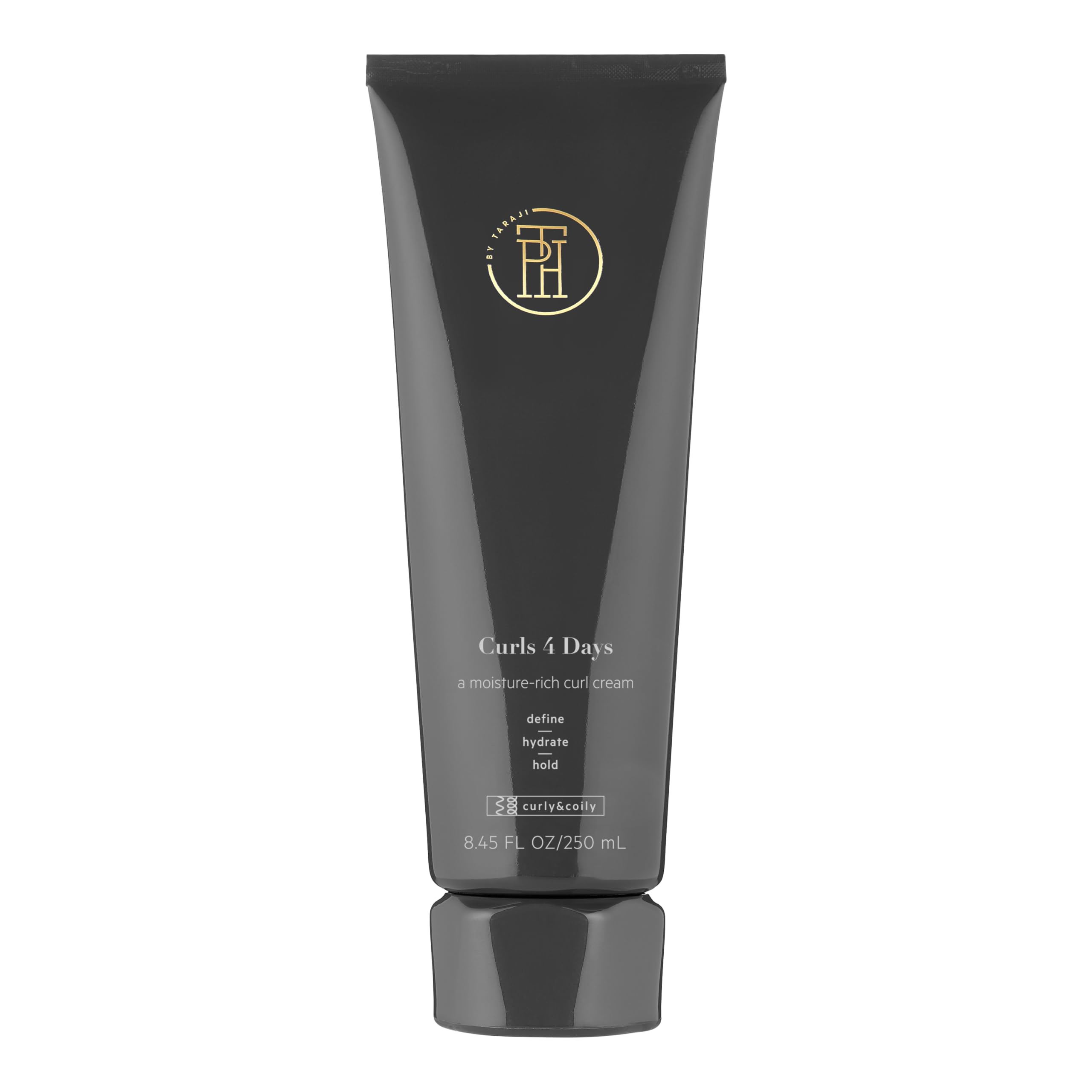 Dorzu Taraji Curls 4 Days Curl Defining Curl Cream with Shea Butter & Coconut Oil for Volume and Shine - 8.45 oz.