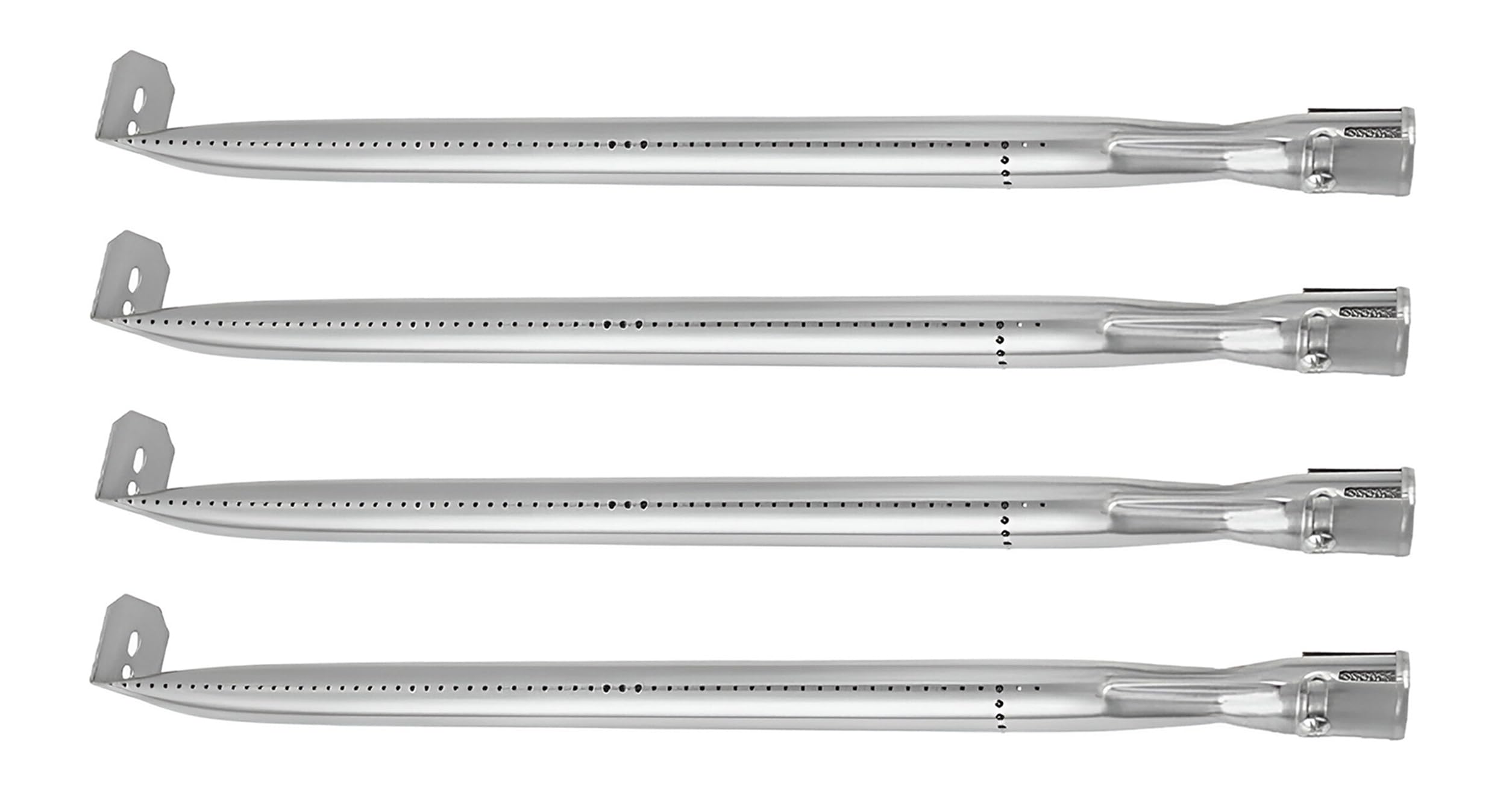 Grill Ersatzteile für Napoleon Gas Modelle LEX485/605/730 LE LD485 Serie Grills S81001, Heavy Duty Brennerrohre, BBQ Reparaturset, 4 Stück