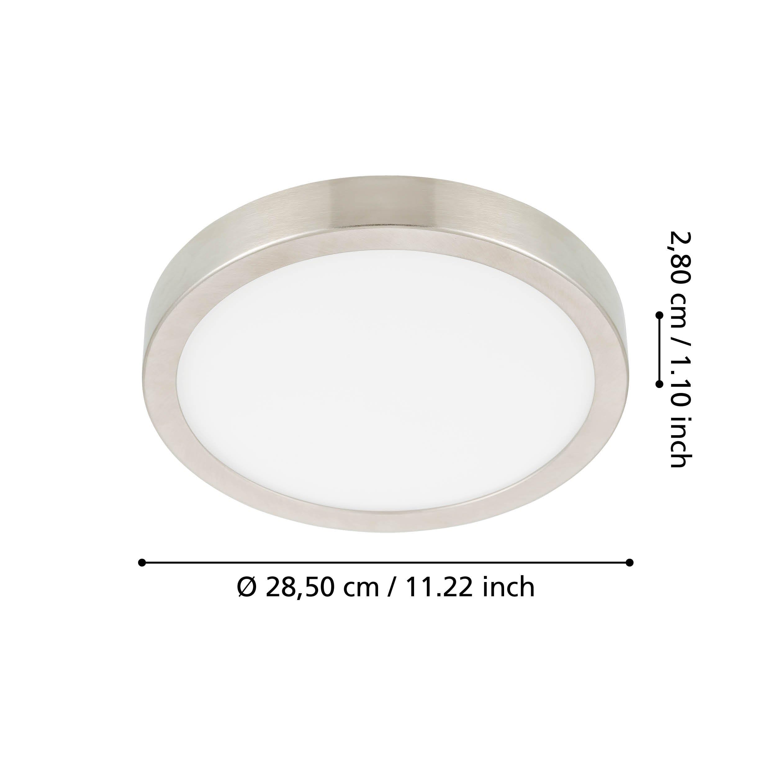 EGLO Fueva 6 LED Deckenleuchte - IP44 Für Bad & Feuchträume