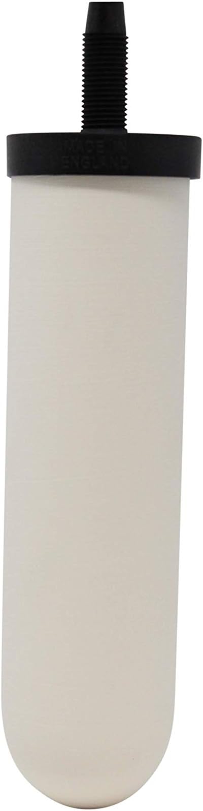 British Berkefeld W9121207 Super Sterasyl Ceramic Drinking Water Filter Cartridge Candle for Gravity Filters, White, 7" Length
