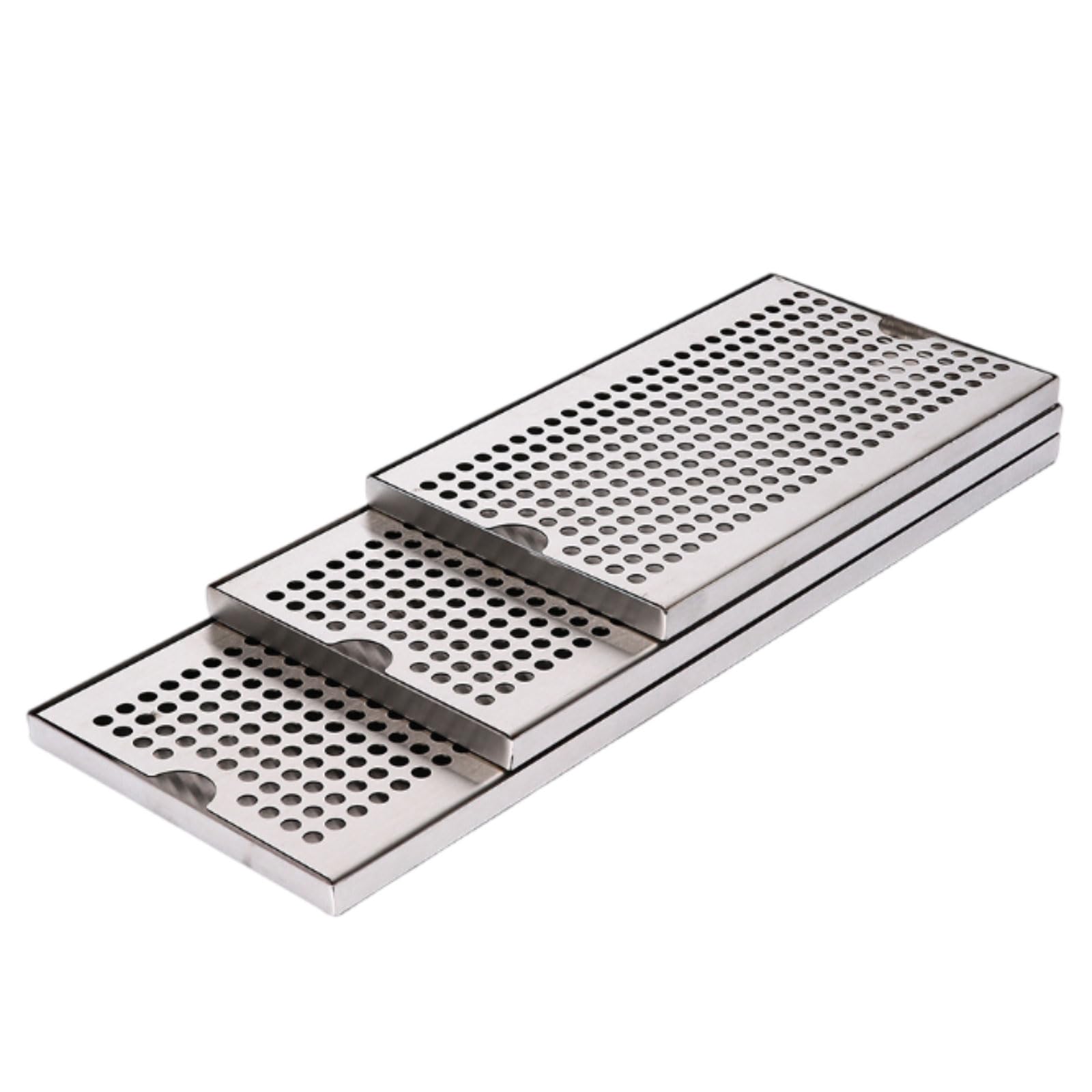 Vassoio Raccogligocce in Acciaio Inox,Vaschetta Raccogligocce,Staccabile,Facile da Pulire,per ristoranti,cucine,Bar Domestici,banconi Bar,taverne e postazioni di Servizio Bevande