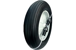 4.80/4.00-8 Universal Solid Wheelbarrow Wheels