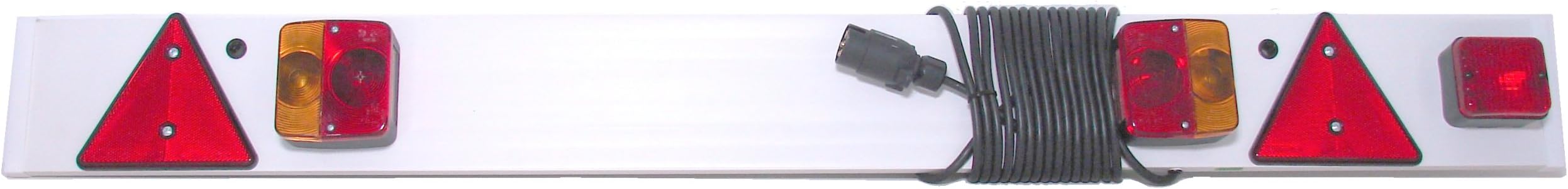Maypole5ft 1.5m Trailer Board, 2x 4 Function Lamps, Fog Lamp, 10m Cable