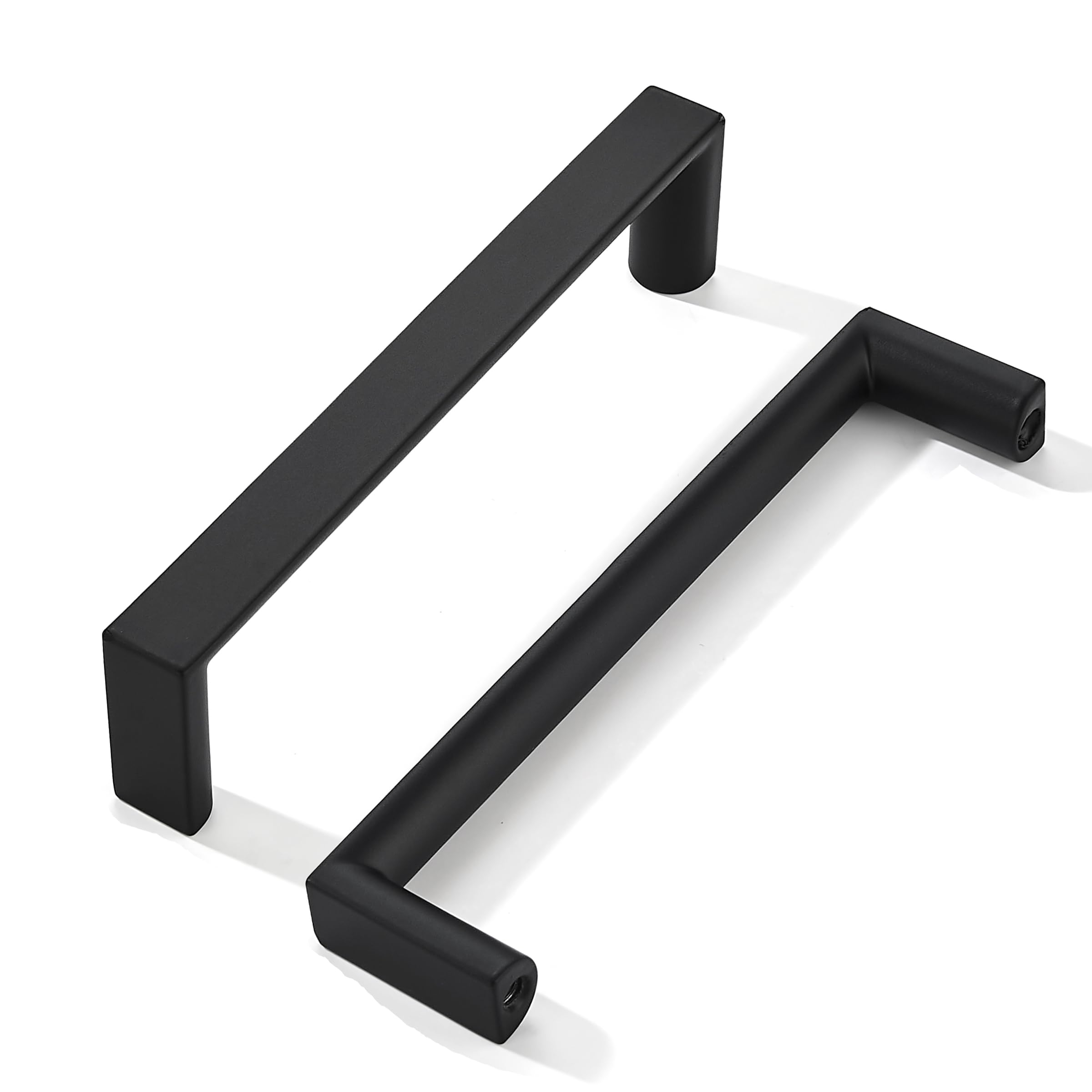 KHTUMEWARE-170038 Matte Black Cabinet Pulls CTC 5 in (128 mm) 2-Pack