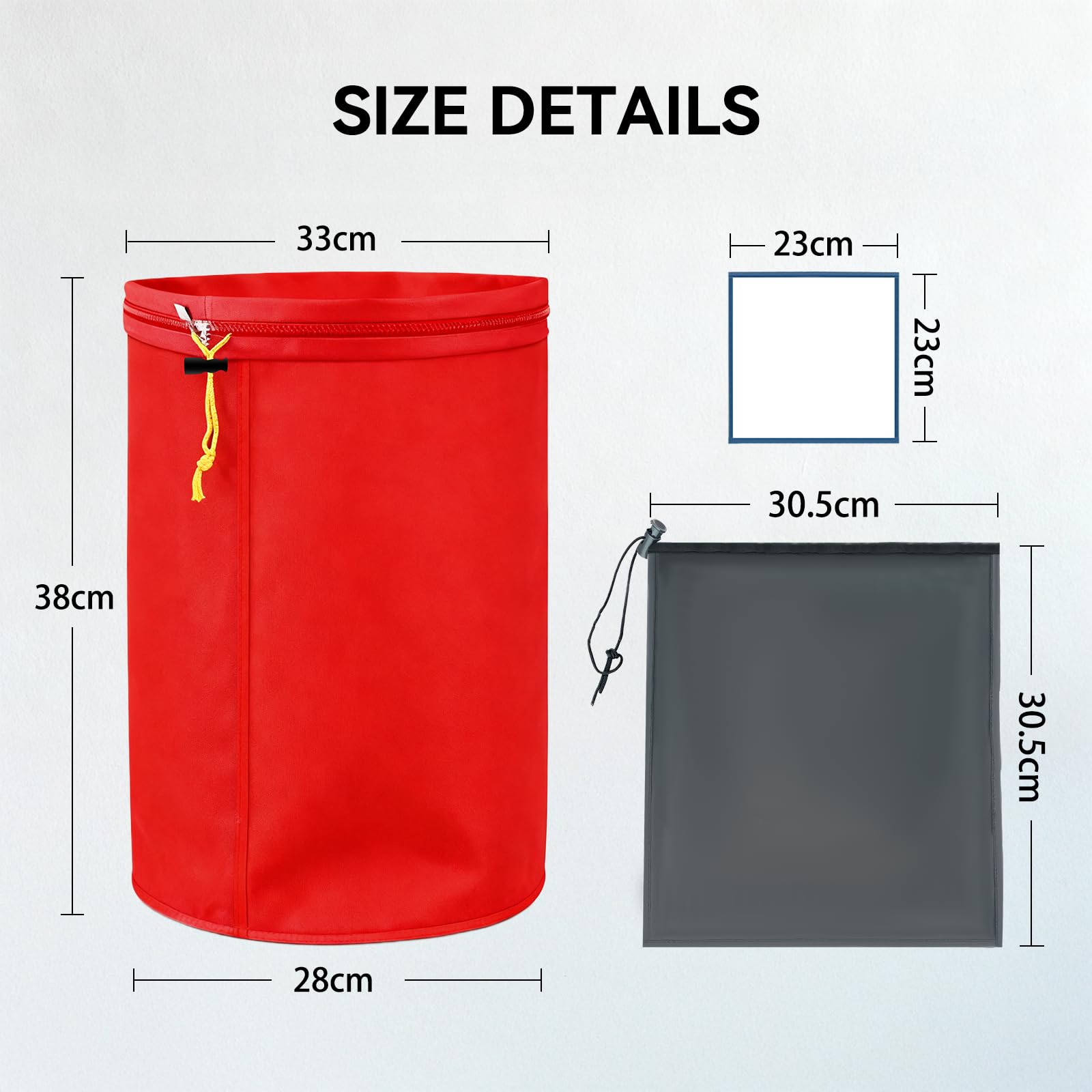 Bubble Bags 5 Gallonen (5er Set) Schaumbeutel-Kit für Kräuterextraktion - Iceolator Bags Professionelles Eiswasser-Extraktionsset zur Herstellung von Kräuterextrakten