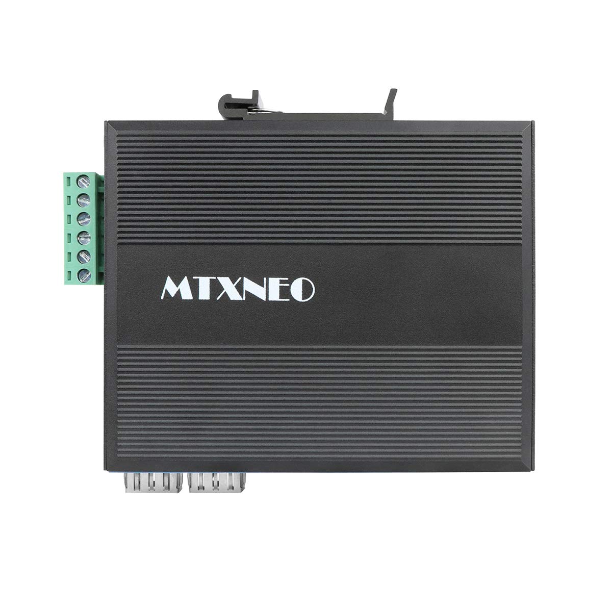 Gigabit Industrial PoE Network Switch de 6 puertos con IEEE802.3at-30W / montaje en puerto DIN Rail 2 puertos SFP y 4 puertos RJ45 (sin transceptor SFP)