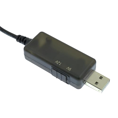 Miniatura 4 de Cable de carga USB de 5 V a 9-12 V CC, cable de alimentación universal para juguetes, relojes, ventilador, altavoz, auriculares, monitor, lámpara de