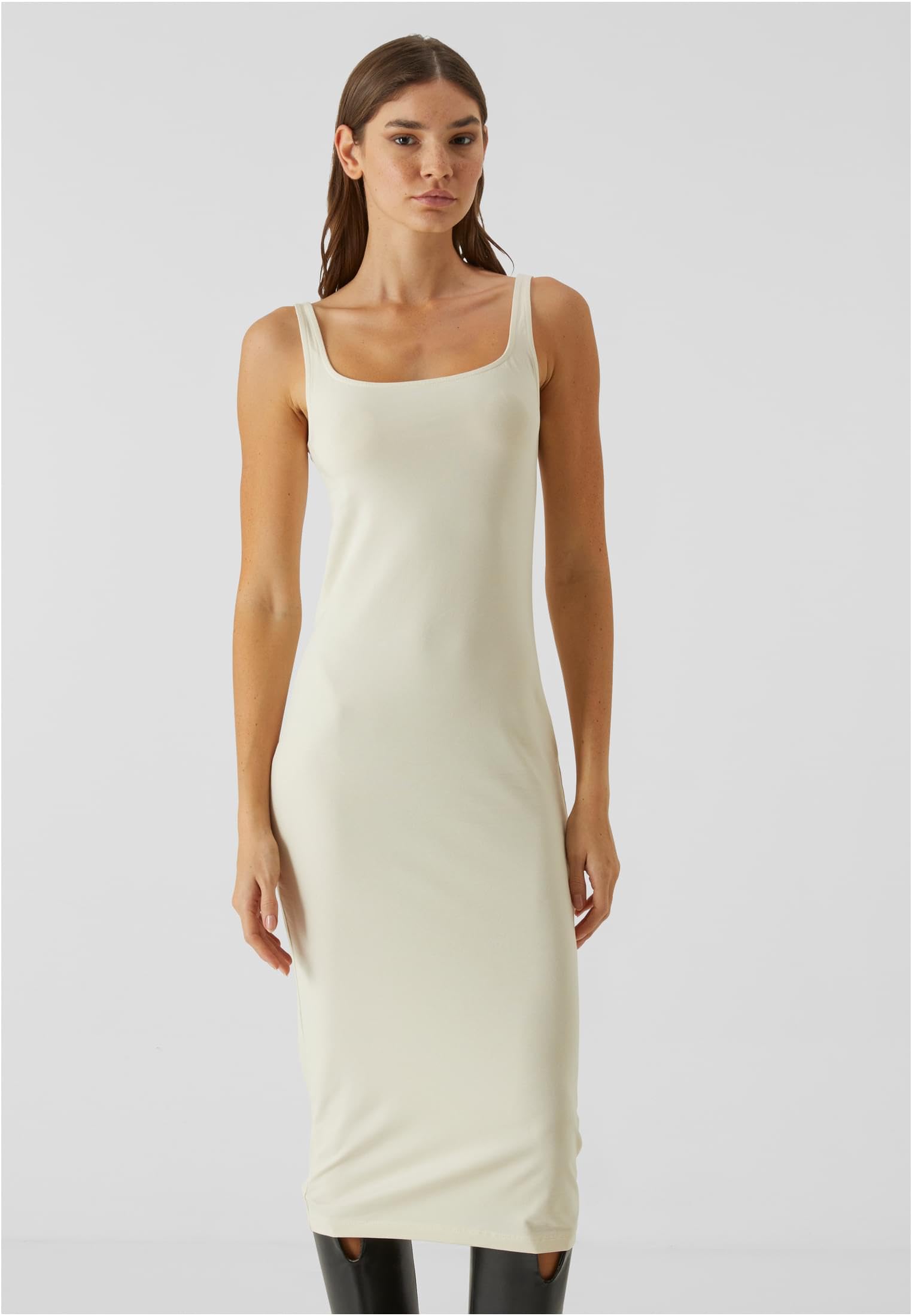Urban Classics Sukienka Kobiety Tb7180-ladies Basic Long Cotton Jersey Dress (1 w zestawie)