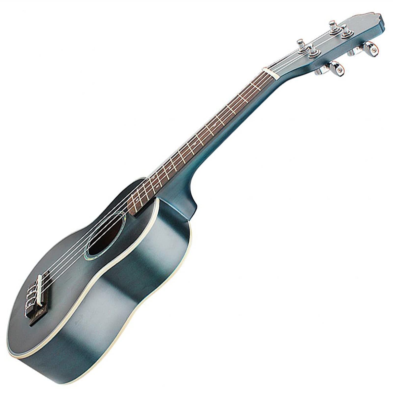 Ukulele koncertowe Początkujący Ukulele 21- calowy Sopran Ukulele Świerkowy Drewno 15 Fret Cztery Struny Hawaii Gitara Z Abalone Shell Edge Hole Hole Instruments Instrumenty Muzyczne