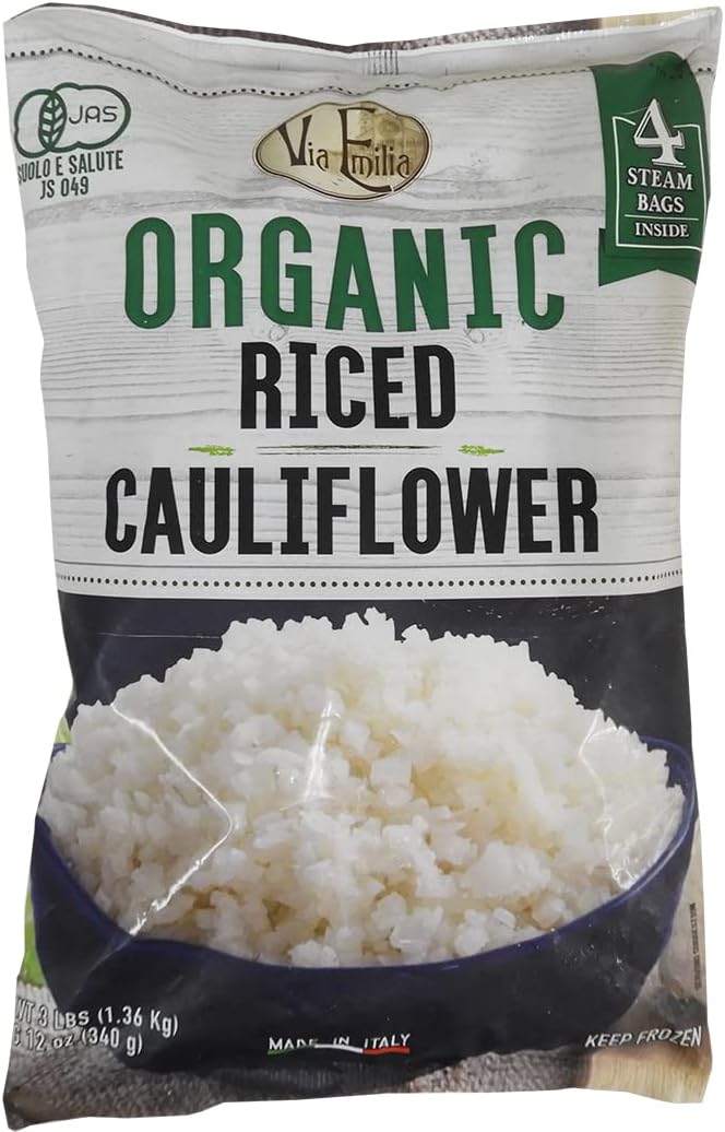 ViaEmilia オーガニック カリフラワーライス 1.36Kg(340g×4)冷凍