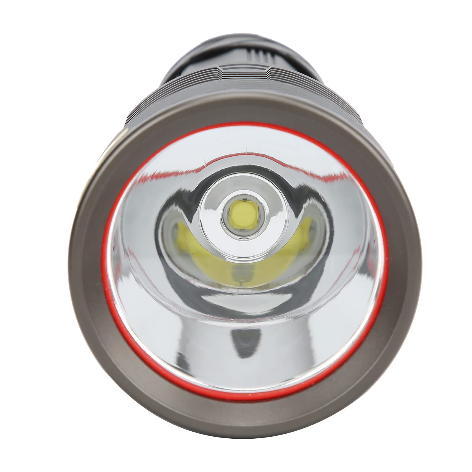 Potente Linterna LED, Linterna Compacta Recargable para Exteriores, Camping, Emergencia, Aleación de Aluminio de