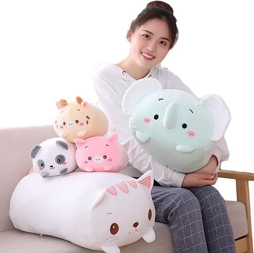 Miniatura 5 de Peluche de panda, almohada cilíndrica para abrazar, almohada cilíndrica para abrazar, regalo para niños, 33.5 pulgadas