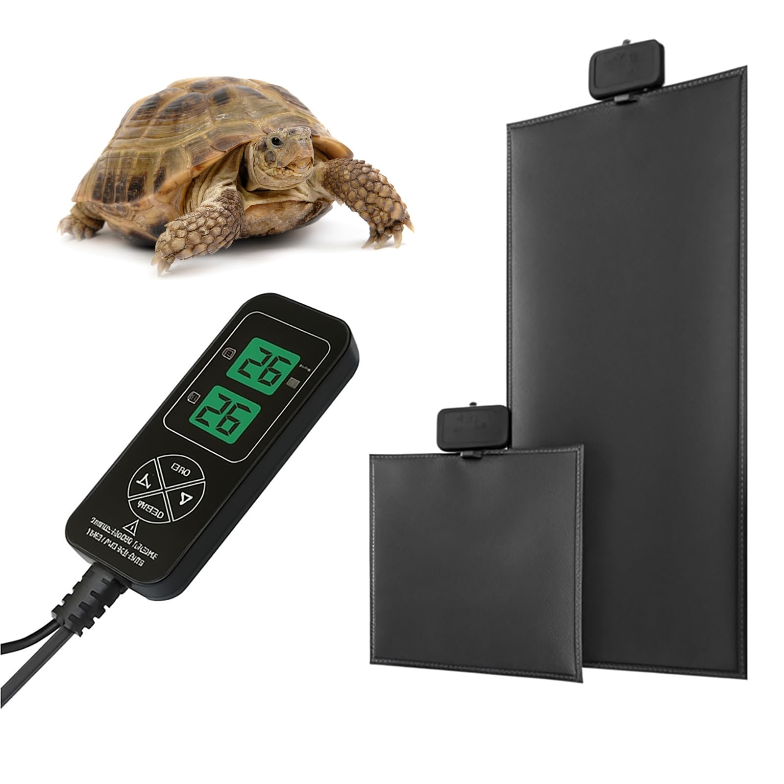 Reptile Heating Pad with Thermostat, Under Tank Terrarium Heater, for Greenhouse Garden Plant Seedling Heating Pad 30 * 84cm(45W)